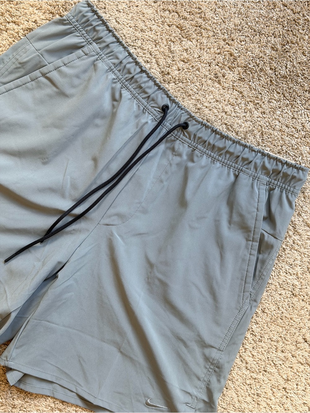 Nike Men's Unlimited Versatile 7" Shorts, Size L, Dri-Fit, Grey
